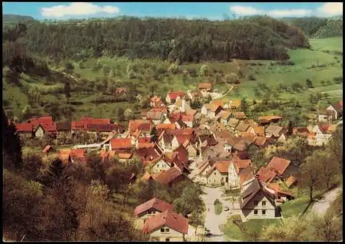 Ansichtskarte Auendorf-Bad Ditzenbach Stadtpartie 1978