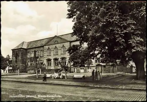 Ansichtskarte Holzminden Staats-Bauschule 1967