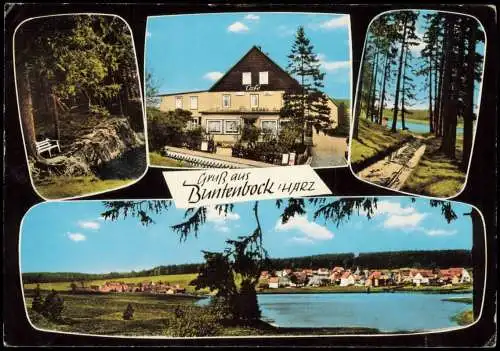 Buntenbock-Clausthal-Zellerfeld Hotel Zur Tanne, Stadt, Umland 4 Bild 1971