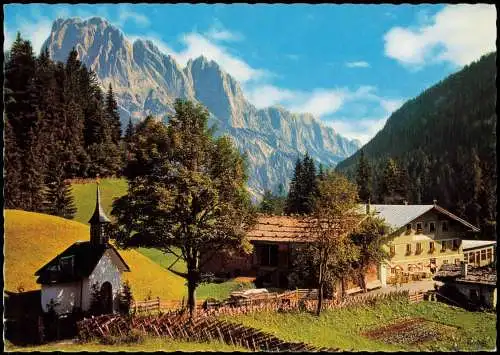 Weißbach bei Lofer Hirschbühel - Mooswacht mit Mühlsturzhorn 1982