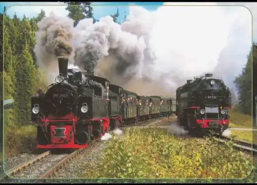 Drei Annen Hohne-Wernigerode Bahnhof Dampflokomotive Malletlok 2008