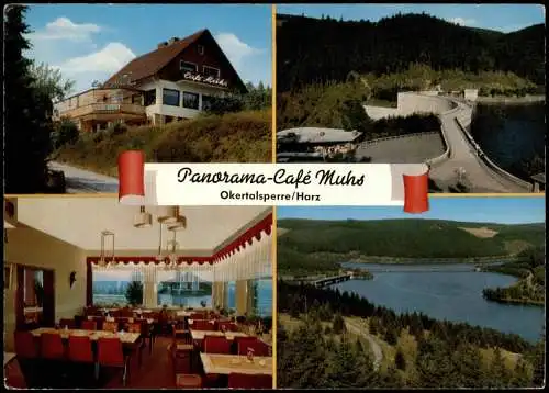 Altenau- Schulenberg  Clausthal-Zellerfeld  Café Muhs Okertalsperre Harz 1979