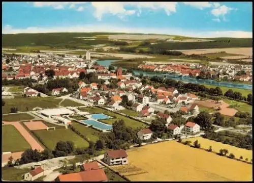 Ansichtskarte Beverungen Luftbild 1971