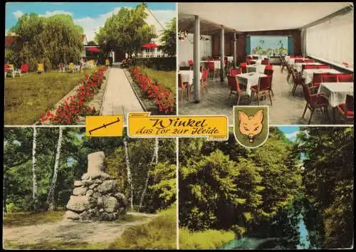 Ansichtskarte Winkel-Gifhorn 4 Bild Gaststätte Fuchsbau 1974