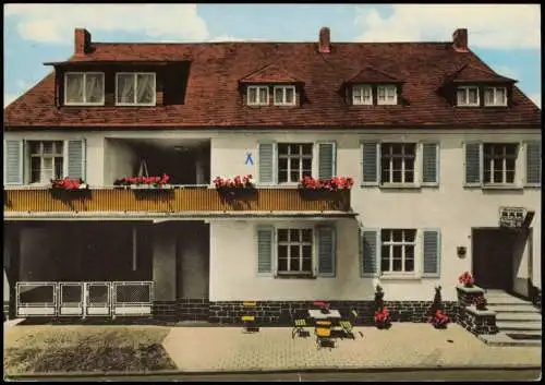Fussingen-Waldbrunn (Westerwald) Gasthaus und Pension Willy Bär 1973