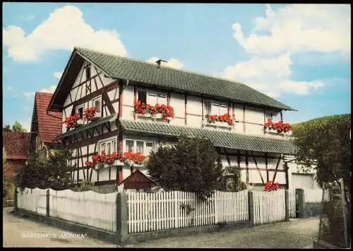 Heiligenzell-Friesenheim (Baden) Gästehaus Monika - Café - Pension Burkart 1978