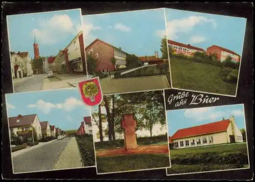 Ansichtskarte Buer-Gelsenkirchen MB Straßen und Gebäude 1969