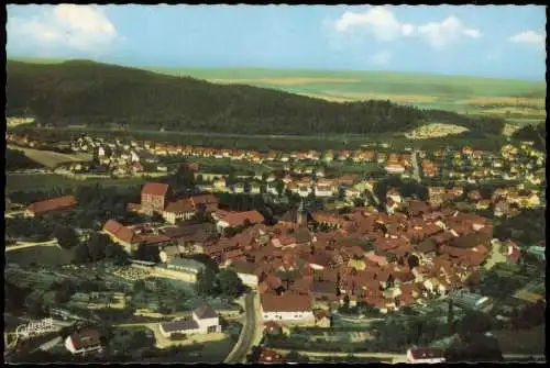Ansichtskarte Hardegsen Luftbild Fliegeraufname 1969