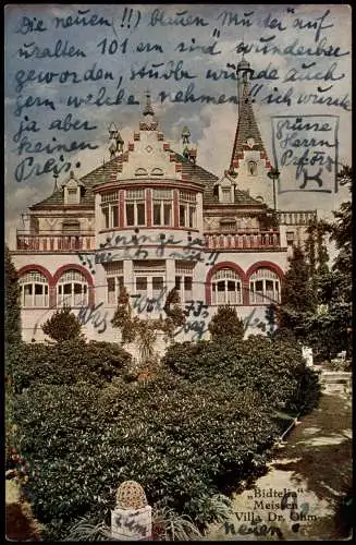 Ansichtskarte Meißen Bidtelia Villa Dr. Ohm 1935