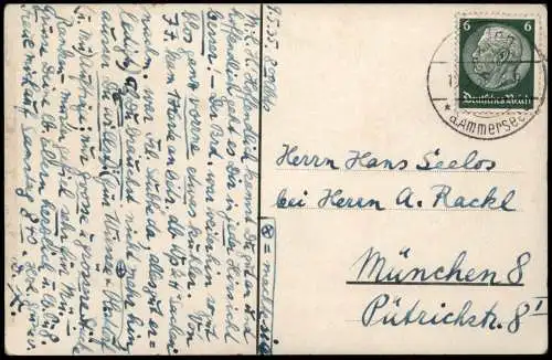 Ansichtskarte Meißen Bidtelia Villa Dr. Ohm 1935