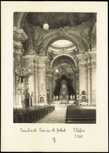 Ansichtskarte Innsbruck Dom zu St. Jakob - Fotokarte 1962