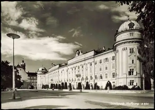 Ansichtskarte Innsbruck Partie an der Hofburg - Fotokarte 1961
