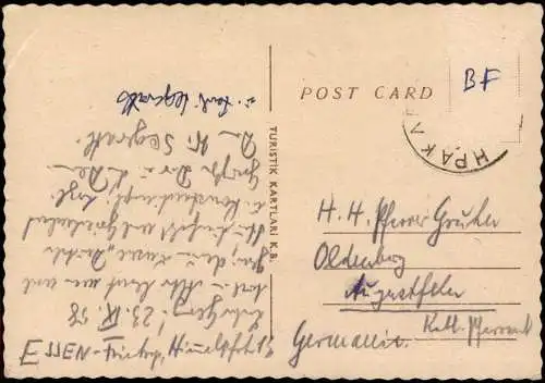 Istanbul  Constantinople Sultan-Ahmed-Moschee Sultan Ahmet Camii 1958