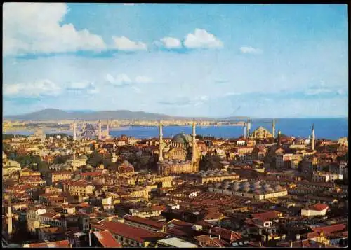 Istanbul Konstantinopel | Constantinople Blick über die Stadt 1967