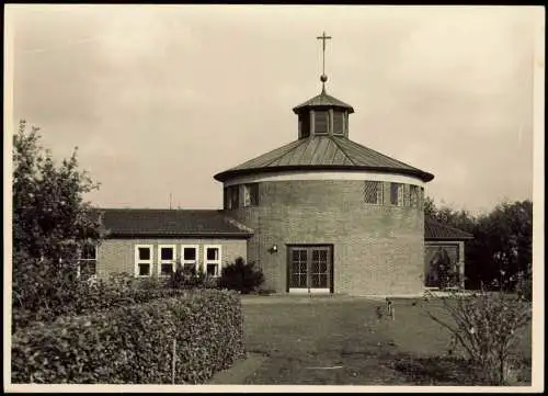 Ansichtskarte Hahn-Lehmden-Rastede Johanniskirche 1965 Privatfoto