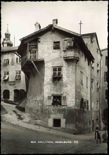 Ansichtskarte Hall in Tirol Solbad Hall Nagglburg 57 1964