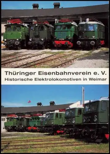 Eisenbahn Zug Lokomotive Foto oben: Lokparade im ehemaligen Bw Weimar 1999