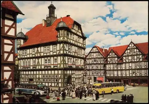 Ansichtskarte Melsungen Fachwerk-Rathaus von 1556, Fuldatal 1976