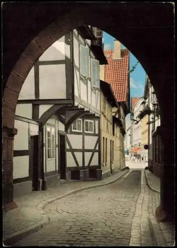 Ansichtskarte Hildesheim Blick durch den Kehrwiederturm 1974