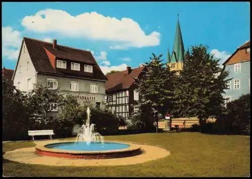 Ansichtskarte Bodenfelde Oberweserbergland - Reiherbachplatz 1978