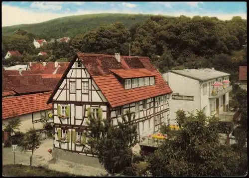 Ansichtskarte Dörrenbach Gasthaus u. Pension Waldesruhe 1975