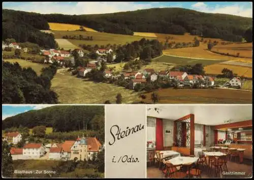 Steinau Odenwald-Fischbachtal 3 Bild Stadt Gasthaus Zur Sonne 1981