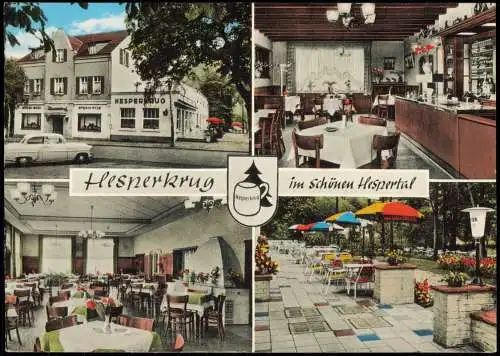 Ansichtskarte Heidhausen-Essen (Ruhr) 4 Bild Hesperkrug mit Gaststube 1973