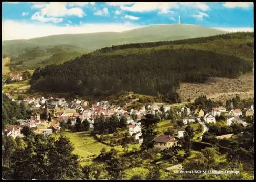 Ansichtskarte Schmitten (Hochtaunus) CAFÉ SCHMIDT - Stadt 1976