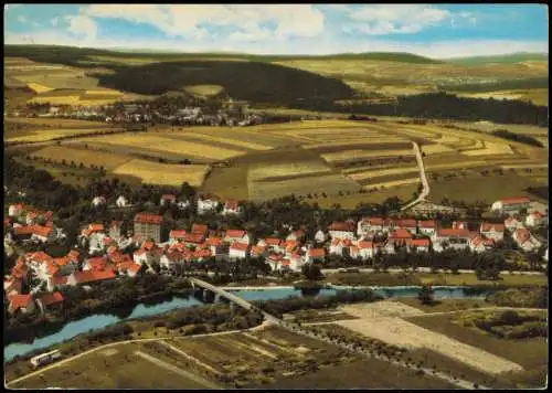 Ansichtskarte Beiseförth-Malsfeld Luftbild 1975