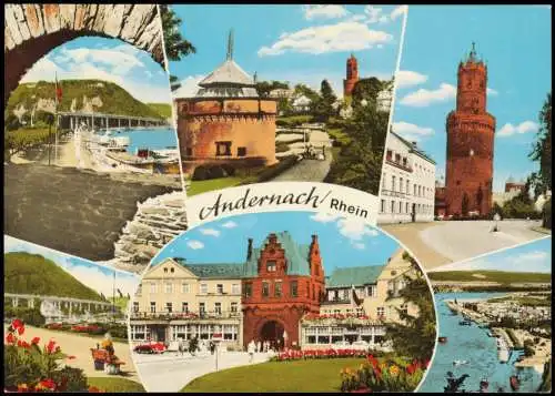 Ansichtskarte Andernach Stadtteilansichten MB 1972
