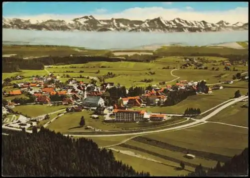 Ansichtskarte Höchenschwand Luftbild 1977