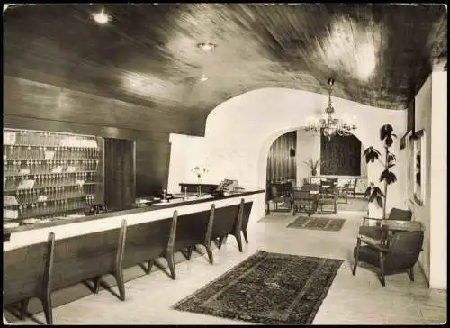 Ansichtskarte München Eden-Hotel-Wolff, Hotelhalle 1961