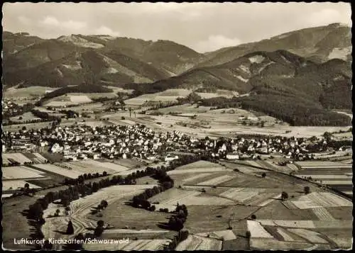 Ansichtskarte Kirchzarten Luftbild 1963