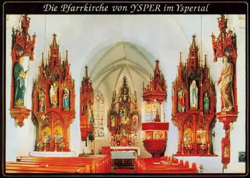 Ansichtskarte Yspertal Die Pfarrkirche von YSPER im Yspertal 1980