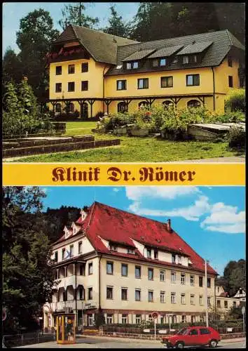 Ansichtskarte Hirsau-Calw Klinik Dr. Römer Hirsau im Schwarzwald 1991
