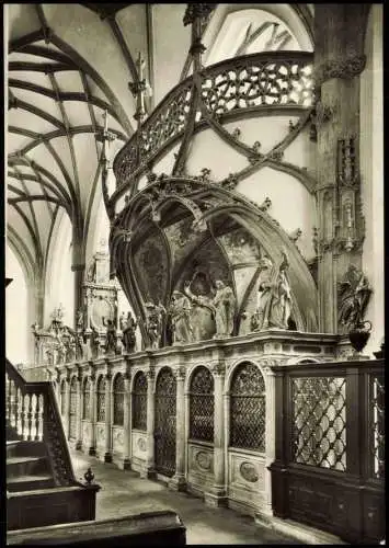 Augsburg ST. ULRICH UND ST. AFRA Simpertus-Kapelle im südl. Seitenschiff 1960