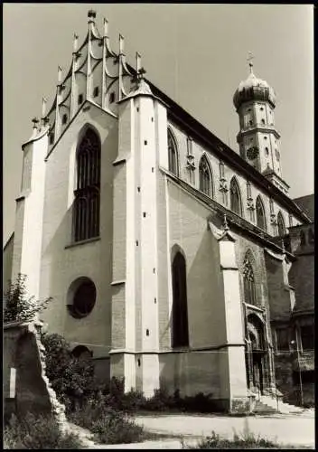 Ansichtskarte Augsburg Kirche (Außenansicht) 1960