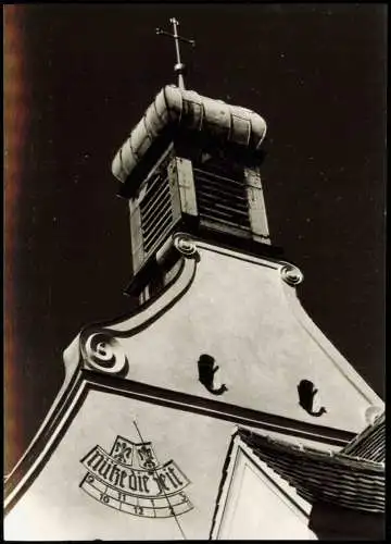 Ansichtskarte Augsburg Kirche Kirchturm-Spitze Foto-Ansicht 1960