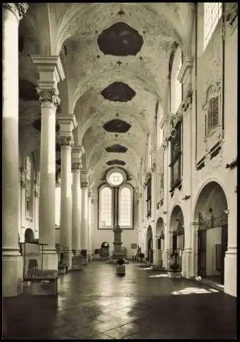 Ansichtskarte Augsburg EHEM. DOMINIKANERKIRCHE, Römisches Museum 1960