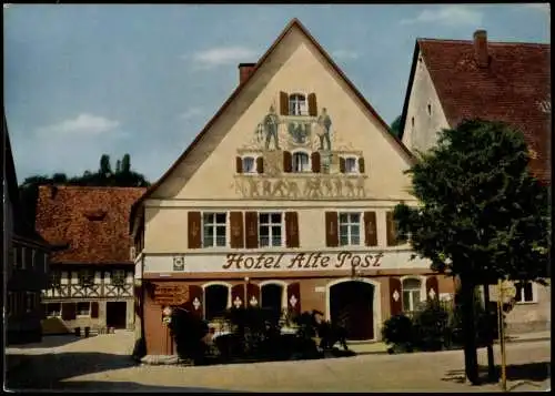 Ansichtskarte Gräfenberg Hotel Alte Post (Straßen-Ansicht) 1975