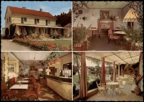 Kaufbeuren Mehrbild Neugablonz: Cafe Barbas Pension Bes.: Johann Barbas 1964