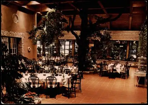 Ansichtskarte Mettingen (Westfalen) HOTEL TELSEMEYER Innenansicht 1982