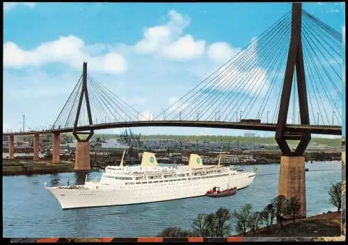 Rostock Panorama-Ansicht Rostock-Schmarl Traditionsschiff Typ Frieden 1971
