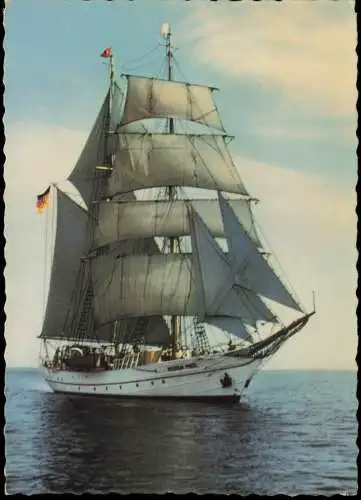 Schiffe Schifffahrt Segelschiffe Segelschulschiff Wilhelm Pieck (DDR) 1964