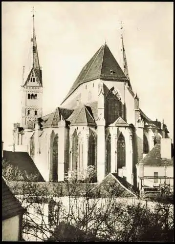 Ansichtskarte Augsburg Augsburger Dom Der Chor von Osten gesehen 1960