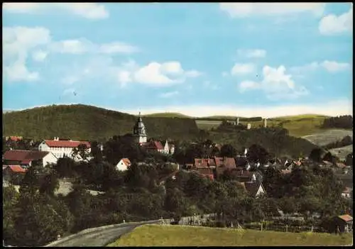 Ansichtskarte Herleshausen Weg zur Stadt 1967