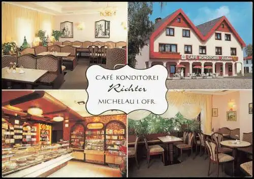 Ansichtskarte Michelau in Oberfranken Konditorei Café RICHTER 4 Bild 1993