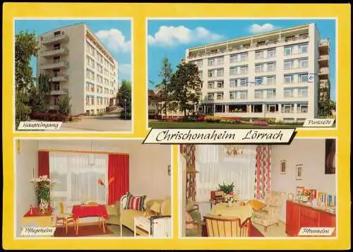 Ansichtskarte Lörrach Chrischonaheim Mozartstraße 27 4 Bild 1976