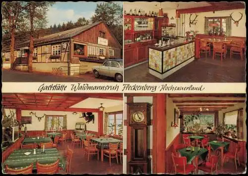 Fleckenberg-Schmallenberg Gaststätte Waidmannsruh Hochsauerland 4 Bild 1978