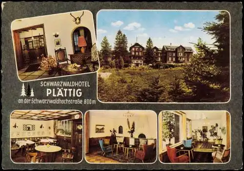 Bühlerhöhe-Bühl (Baden) Schwarzwaldhotel Kurhaus Plättig 1963